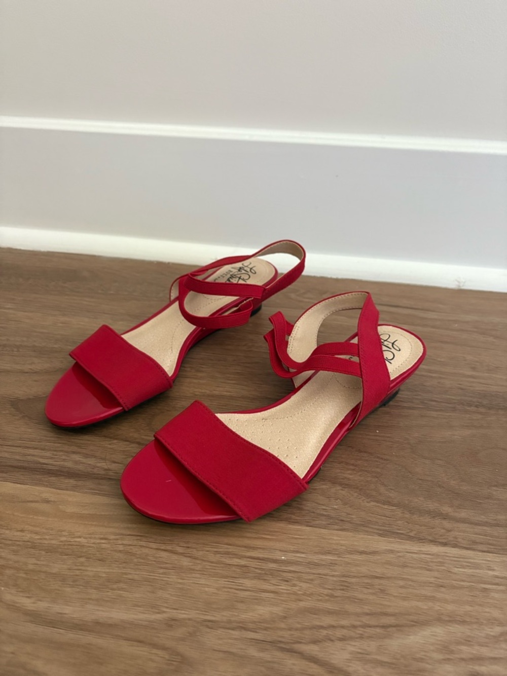 Red Women's Open-Toe Sandals